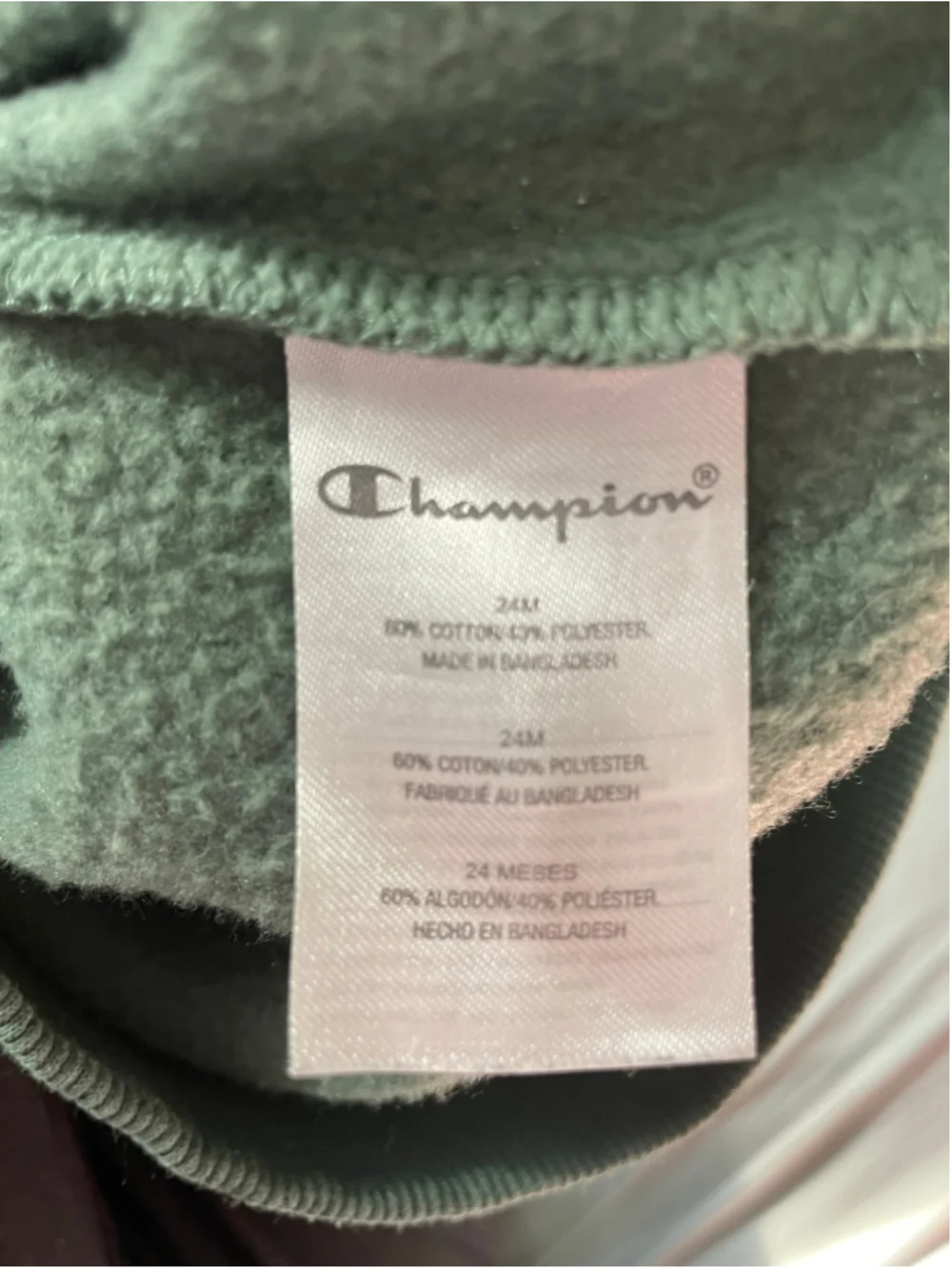 Champion classic quarter‑zip